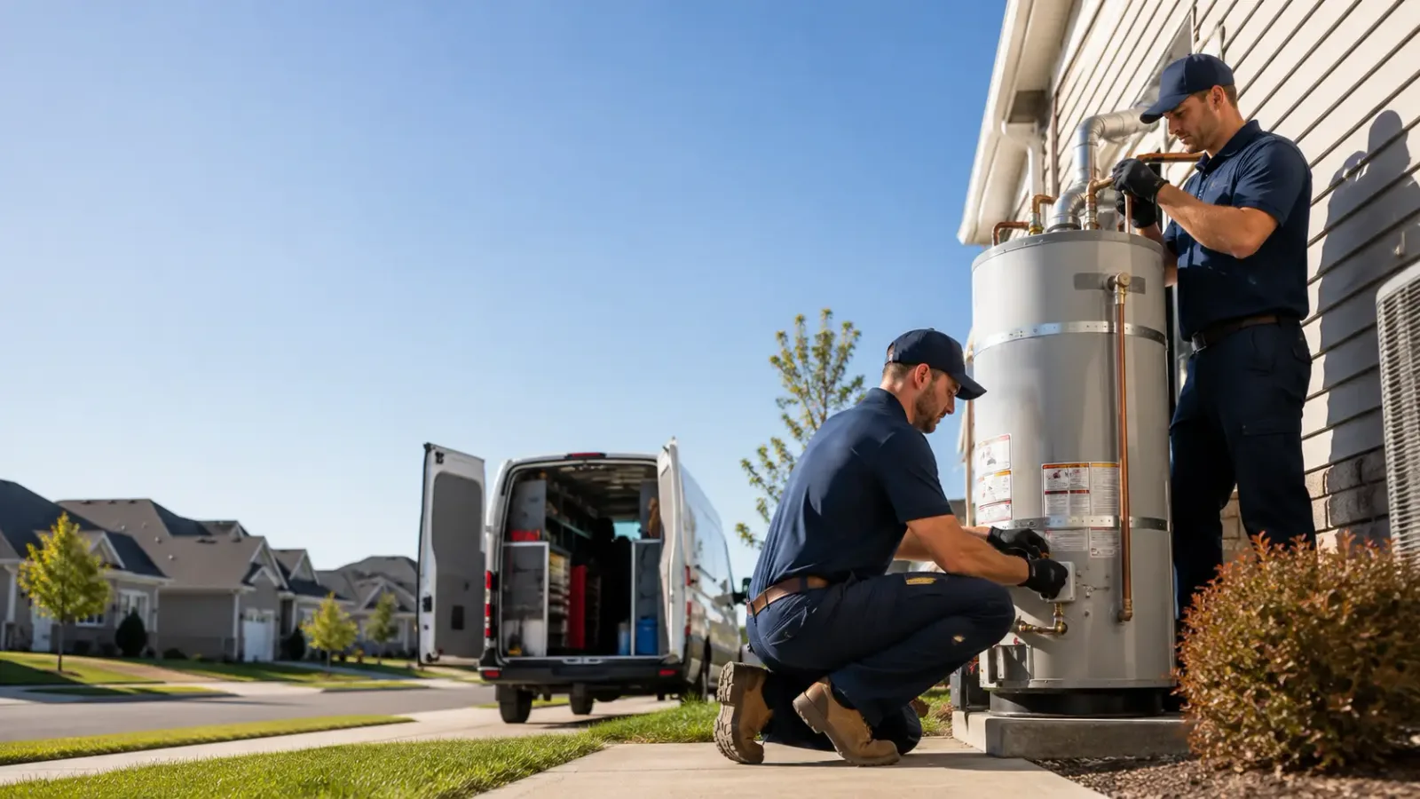 Water Heater Installation in Forbes, MN